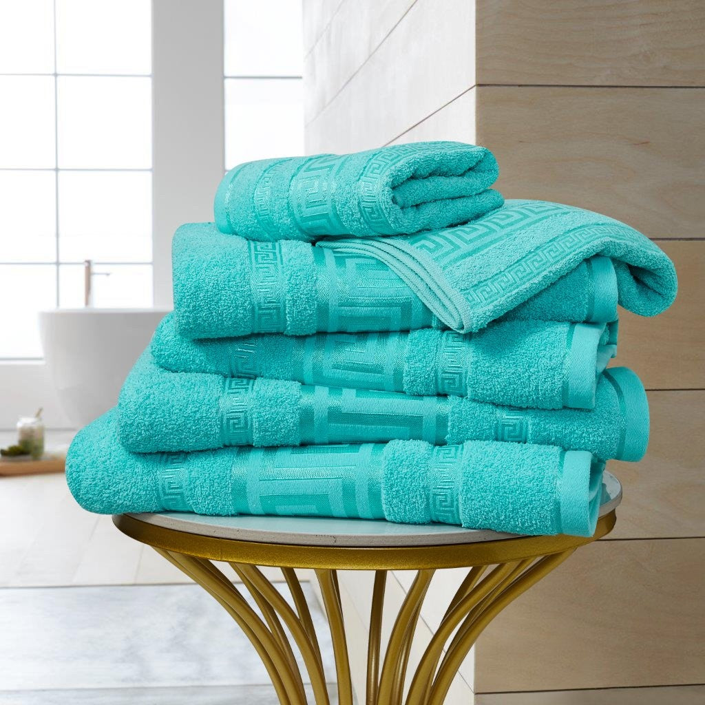 100% Egyptian Cotton Regent Greek Towels | 9 Colours | 500 GSM