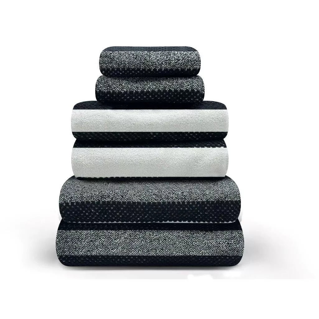 100% Cotton Royal Stripe Towels | 9 Colours | 500 GSM