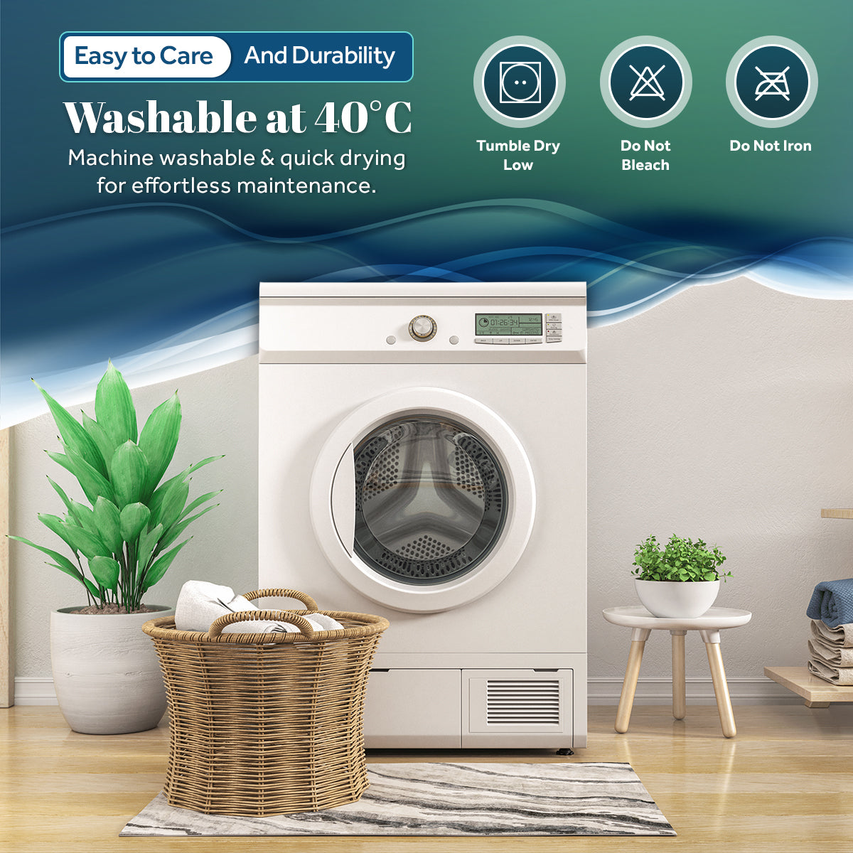 Waterproof Quilted Bamboo Mattress Protector