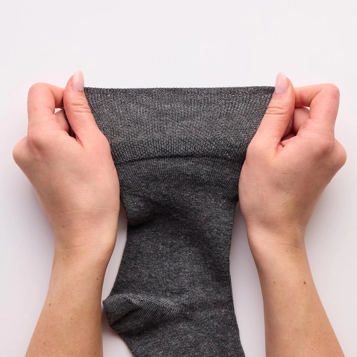 Men’s Charcoal Gentle Grip Cotton Rich Socks