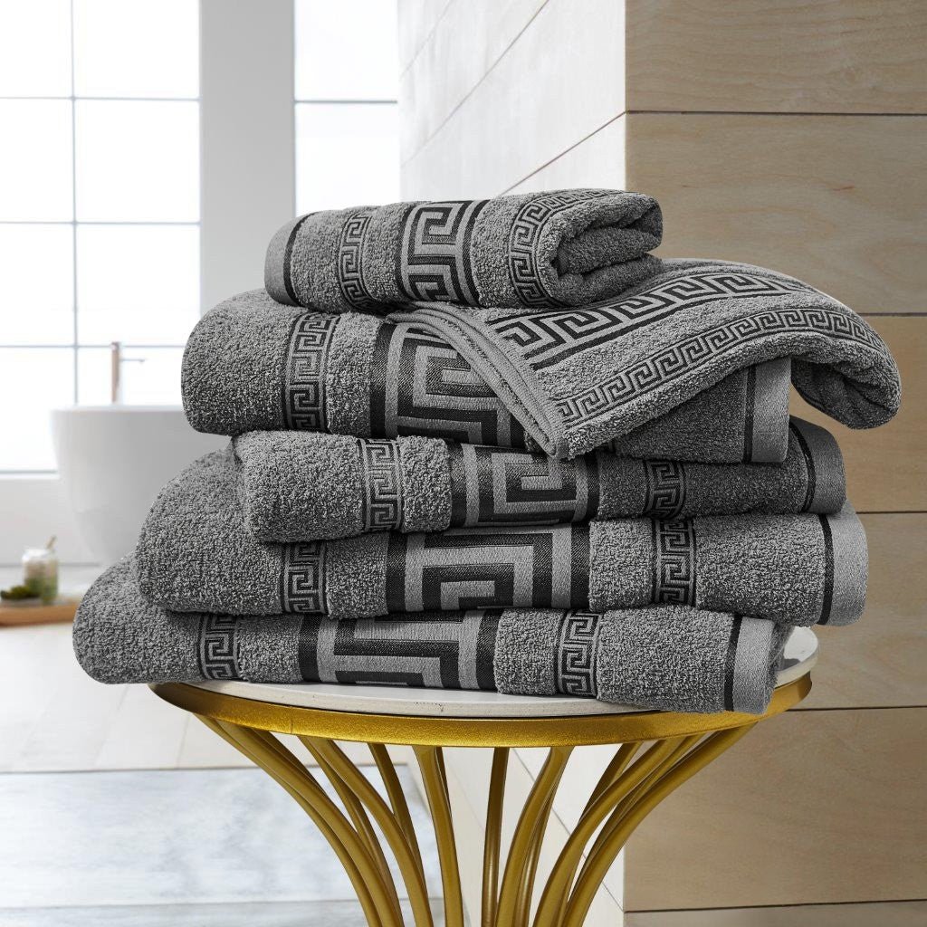 100% Egyptian Cotton Regent Greek Towels | 9 Colours | 500 GSM