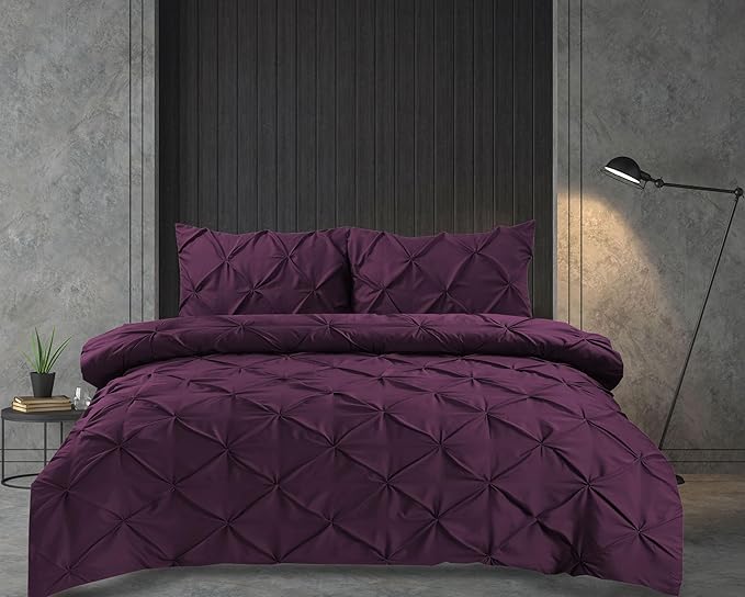 Pintuck Duvet Cover Set | 9 Colours