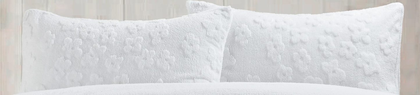 Daisy Teddy Fleece Duvet Cover Set | 3 Colours