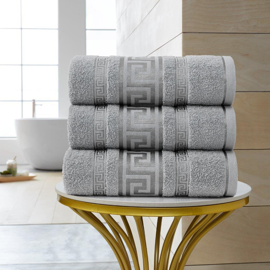 100% Egyptian Cotton Regent Greek Towels | 9 Colours | 500 GSM