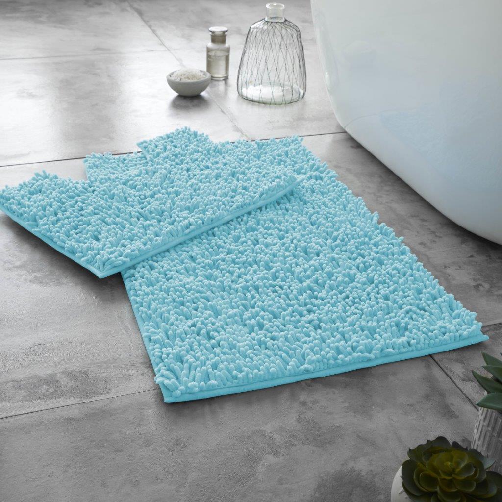 Loop Non Slip Bath Mat Set | 15 Colours Available