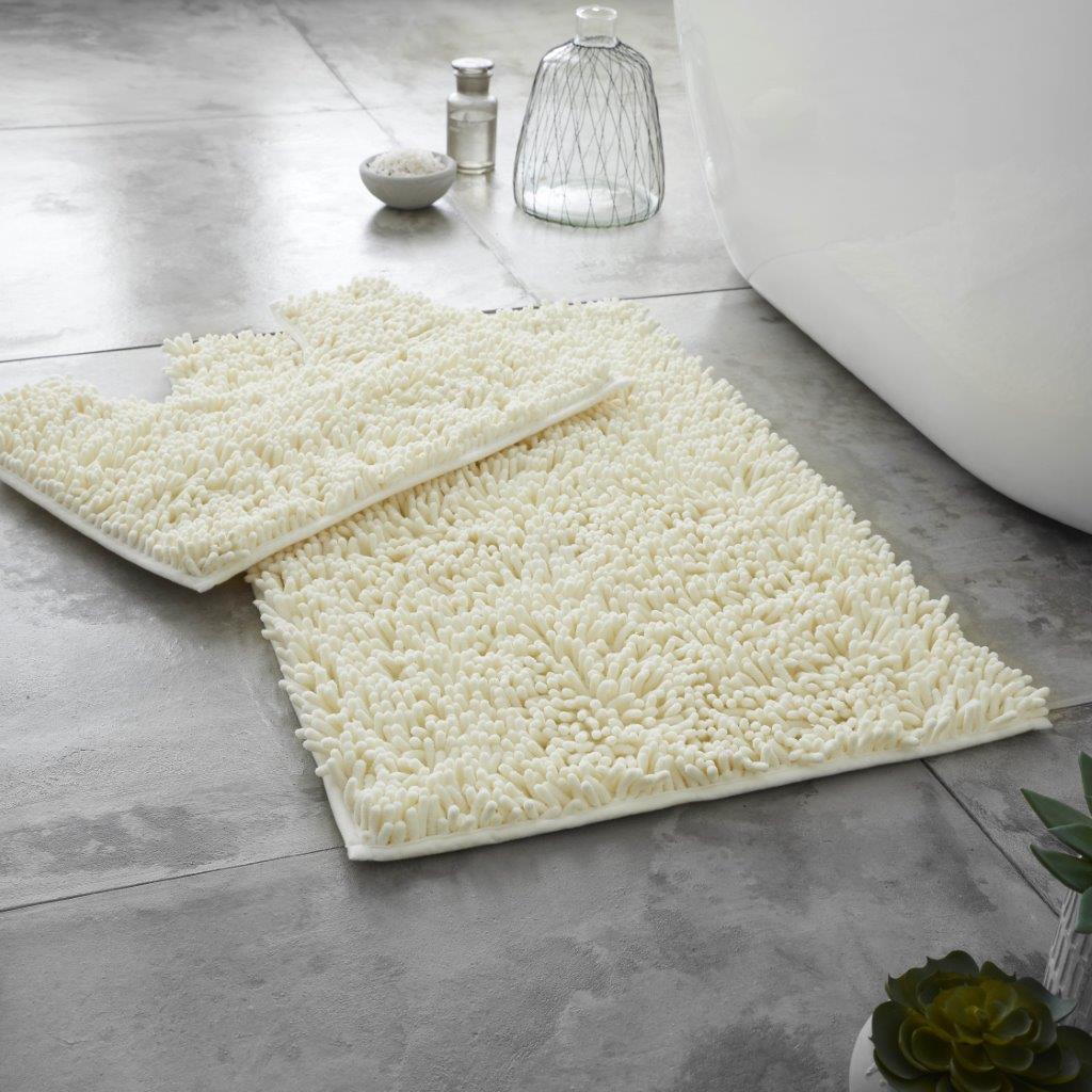 Loop Non Slip Bath Mat Set | 15 Colours Available