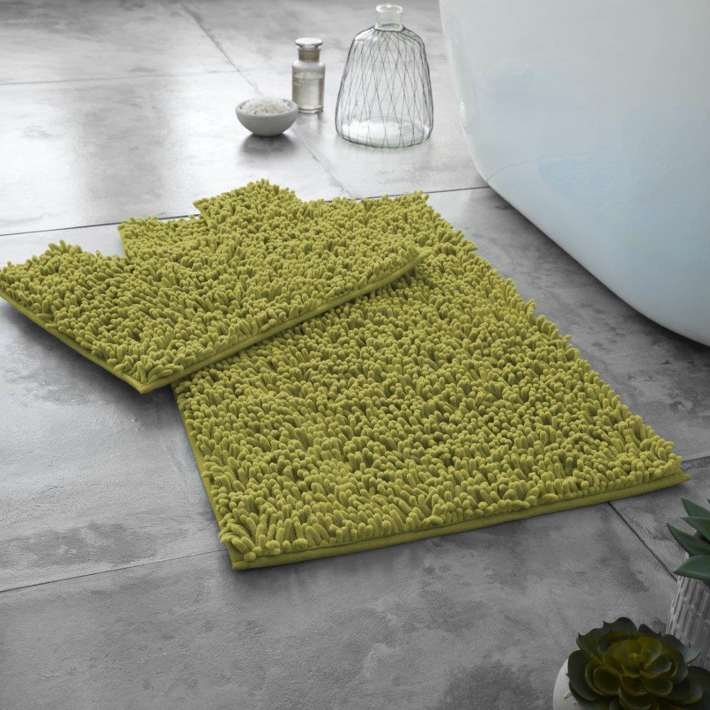 Loop Non Slip Bath Mat Set | 15 Colours Available