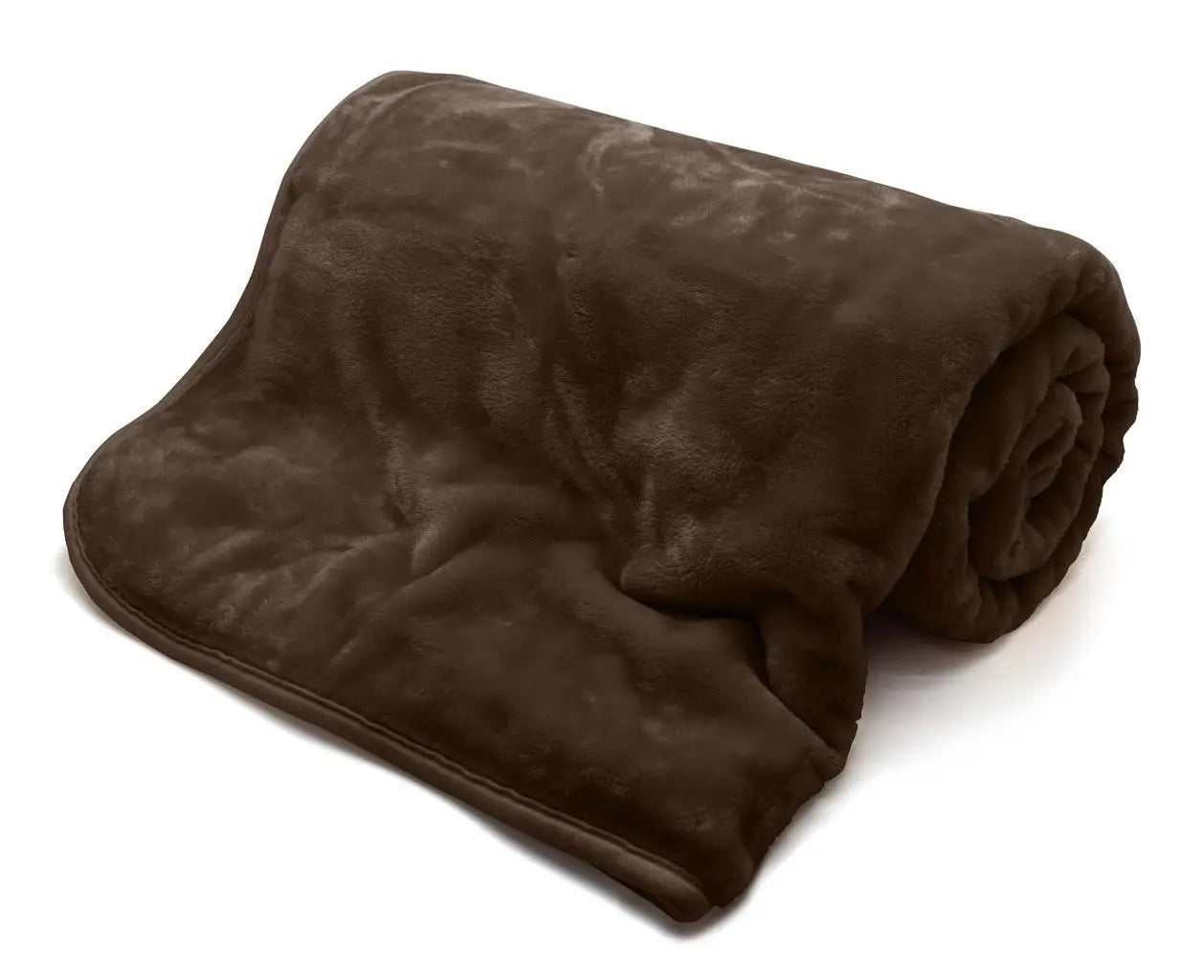 Faux Fur Mink Throw Chocolate