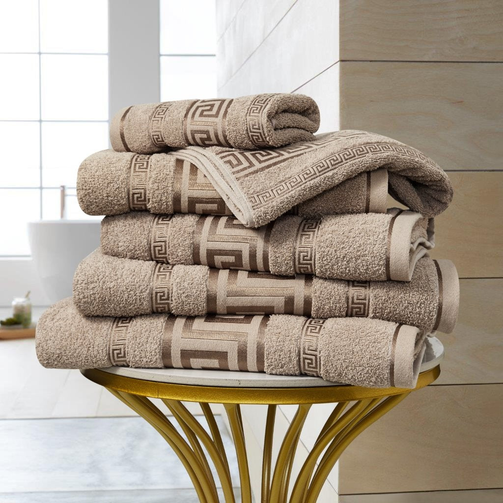 100% Egyptian Cotton Regent Greek Towels | 9 Colours | 500 GSM