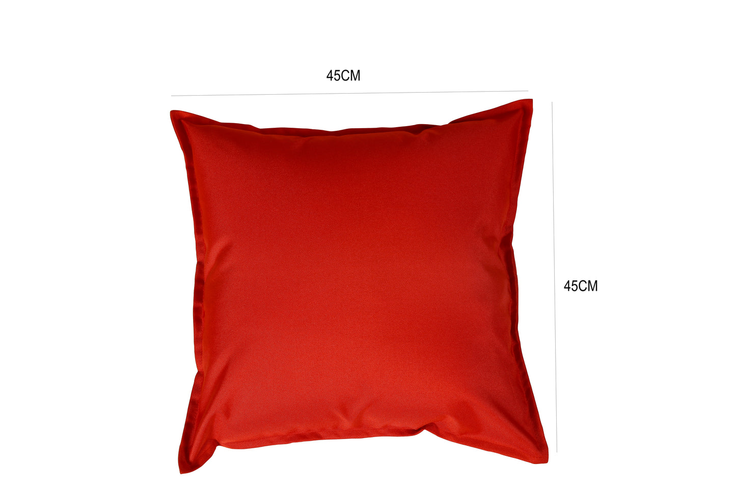 red waterproof cushion covers 45"