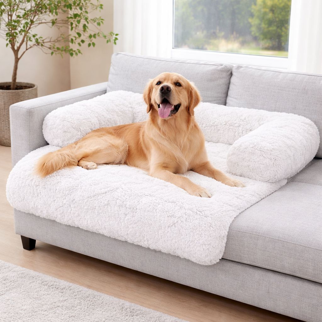 Sofa Pet Bed Square | 4 Colours | 2 Sizes