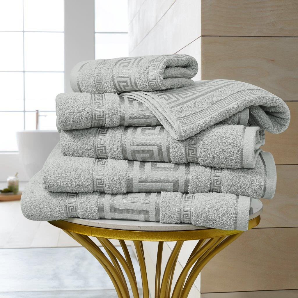 100% Egyptian Cotton Regent Greek Towels | 9 Colours | 500 GSM