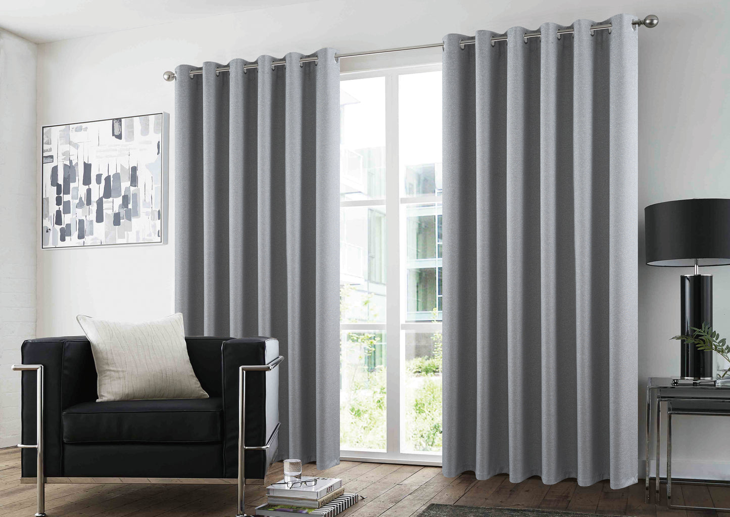 Synergy Glitter Blackout Curtains | 3 Colours