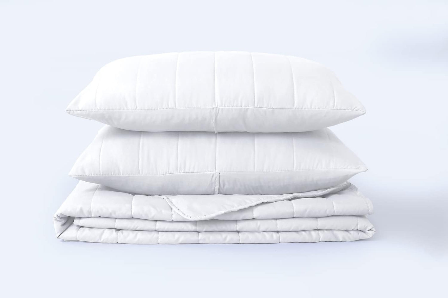 Quilted Bedspreads with 2 Pillowcases | 5 Colours