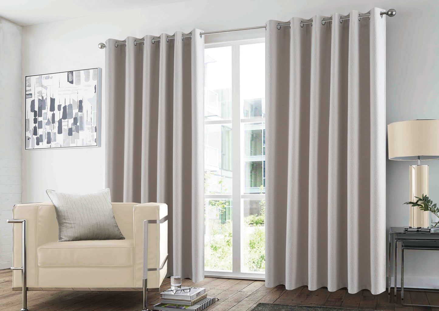 Zurich Texture Blackout Curtains | 3 Colours