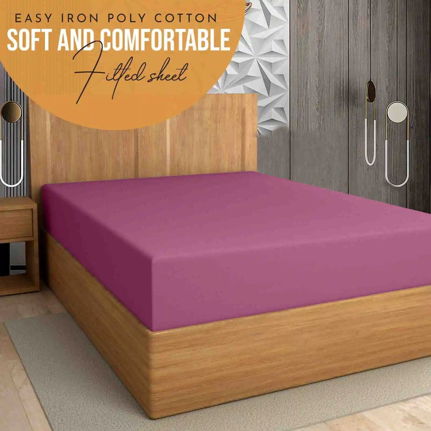 fuchsia extra deep pockets fitted sheets