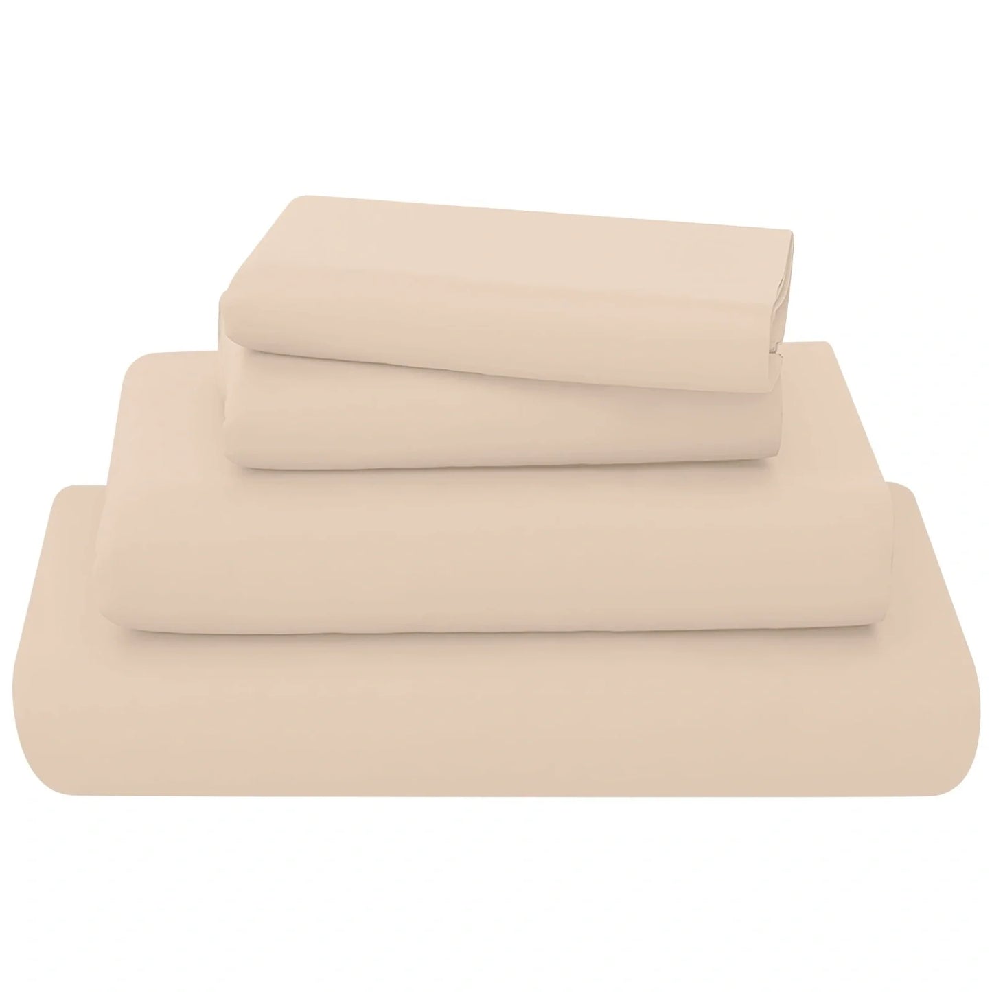 latte Poly Cotton sheets Set