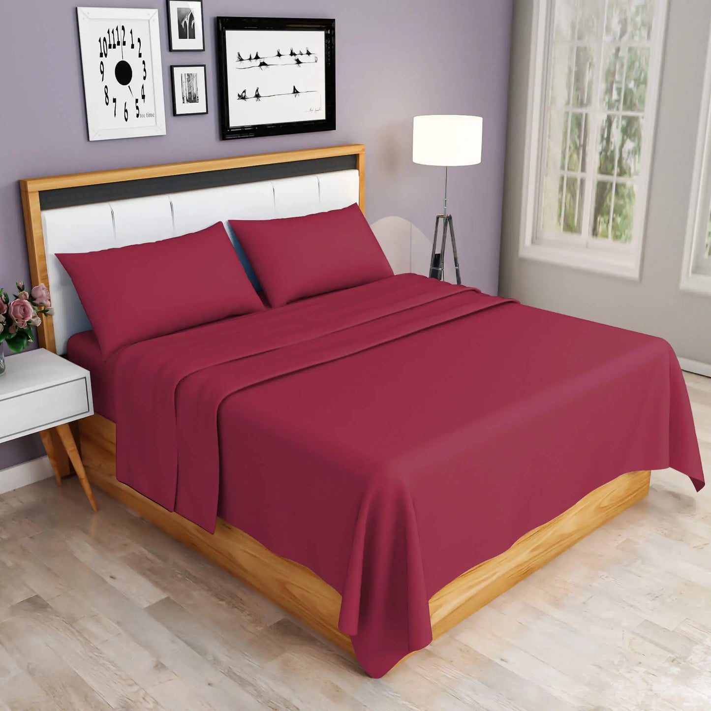 red flat sheet