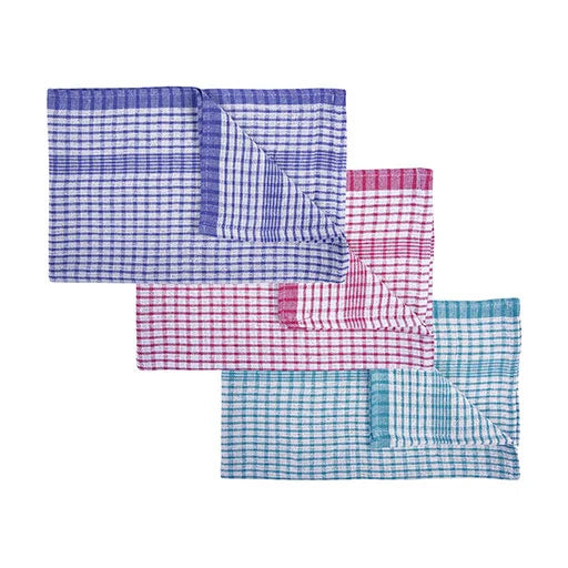 assorted rice weave tea towels
