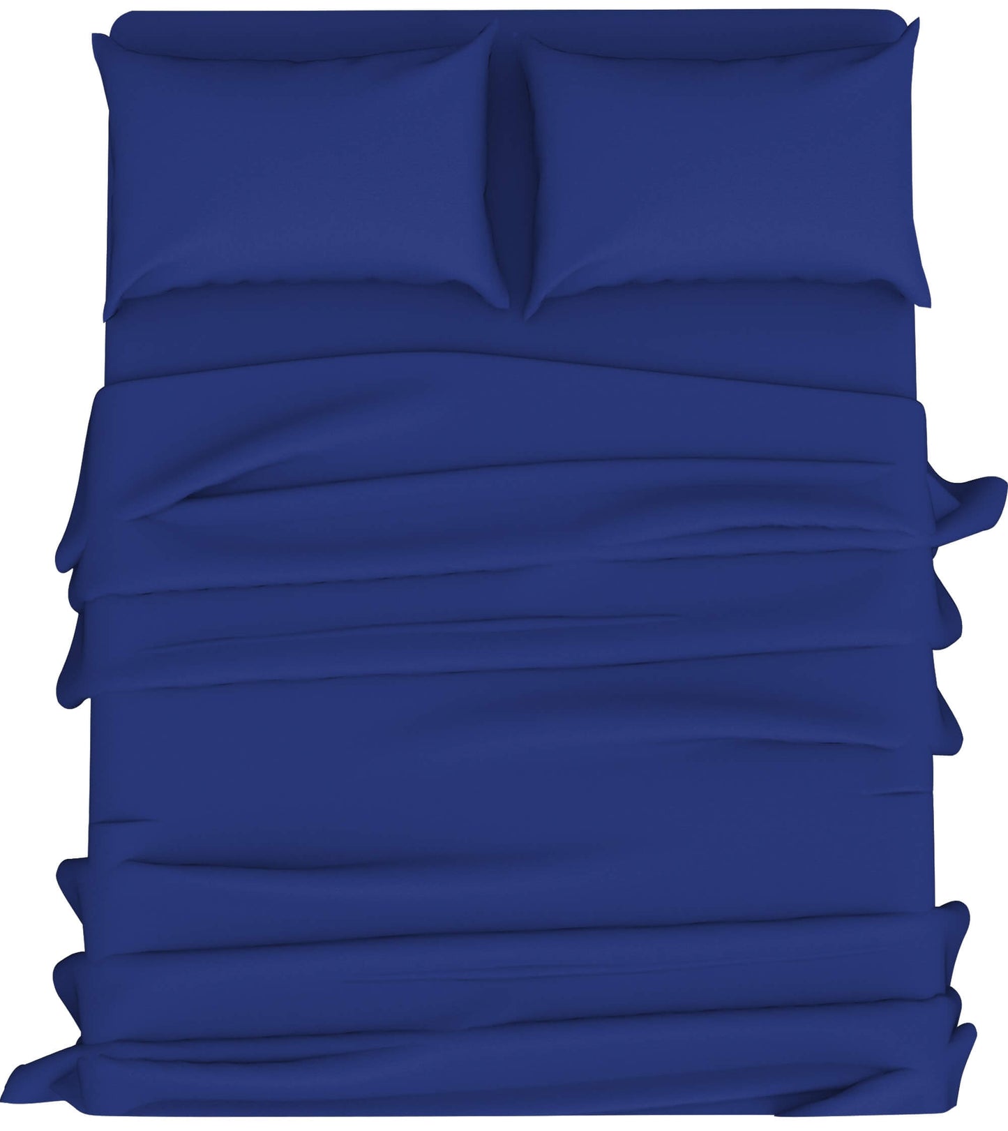 royal blue easy care sheet set