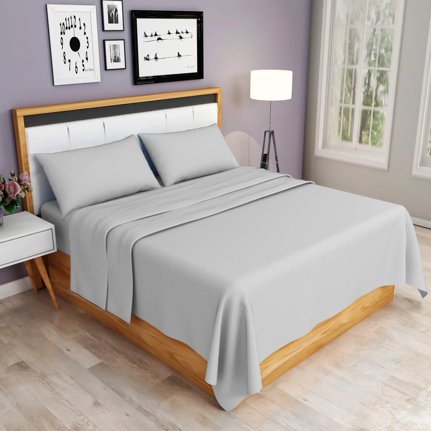 silver easy iron sheets set