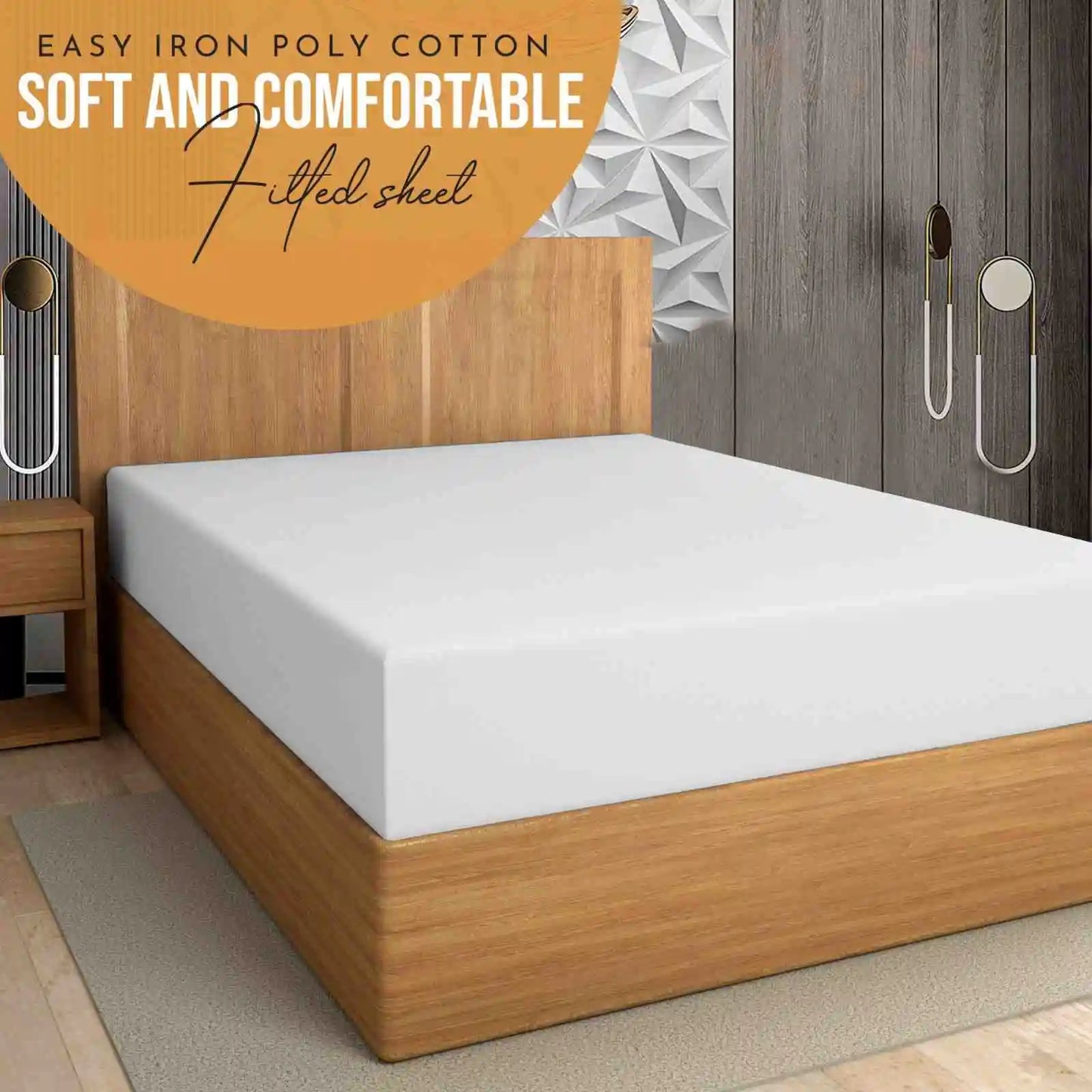 white extra deep pockets fitted sheets