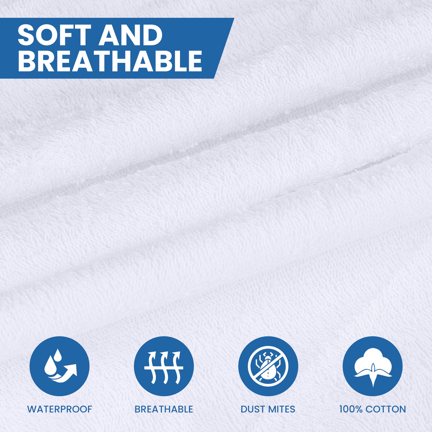 Waterproof Terry Toweling Mattress Protectors