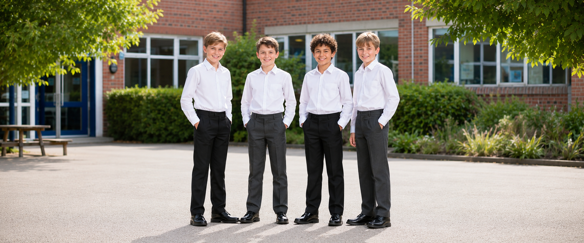Boys School Trousers