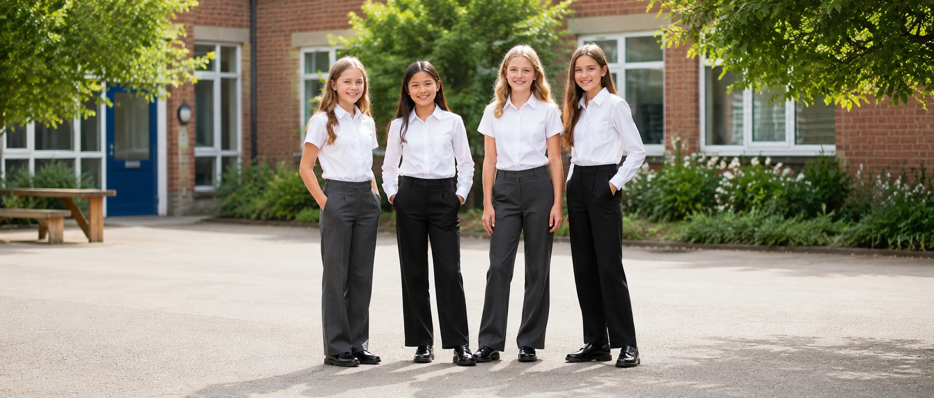 Girls School Shirts & Polos
