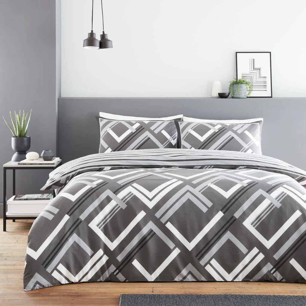 Harlow Printed Duvet Cover Set | Poly Cotton