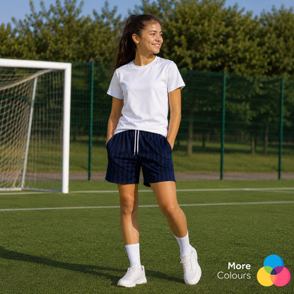 Girls PE Shadow Stripe Sports Shorts | 7 Colours