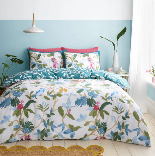 Ida Birdie Printed Duvet Cover Set