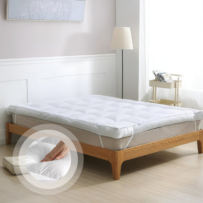 Soft Microfibre Mattress Topper | 10CM Thick