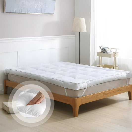 Soft Microfibre Mattress Topper | 10CM Thick