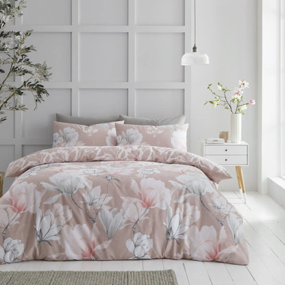 Magnolia Dreams Printed Duvet Cover Set | 2 Colours