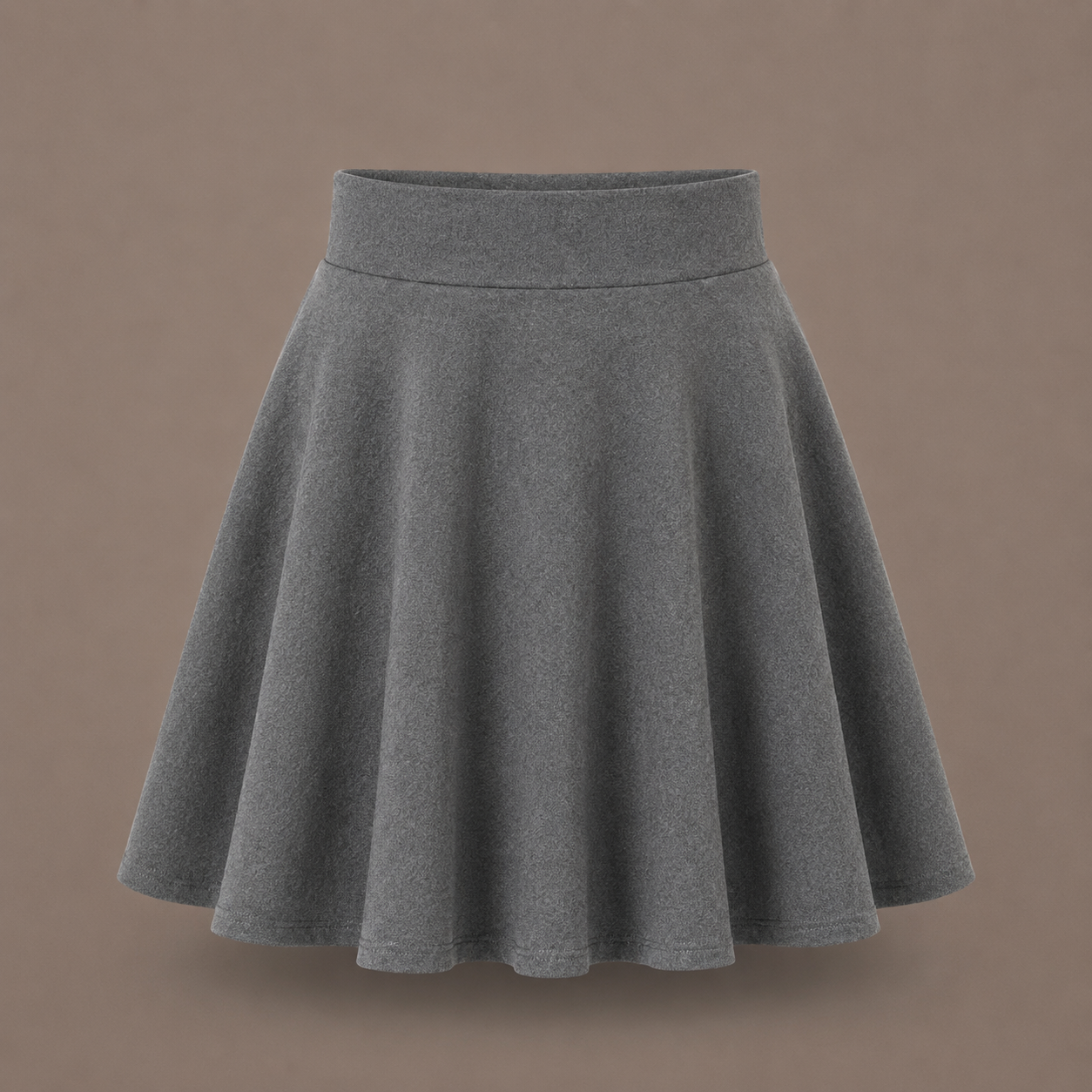 Girls Plain Pull-On Skater School Skirts | 3 Colours