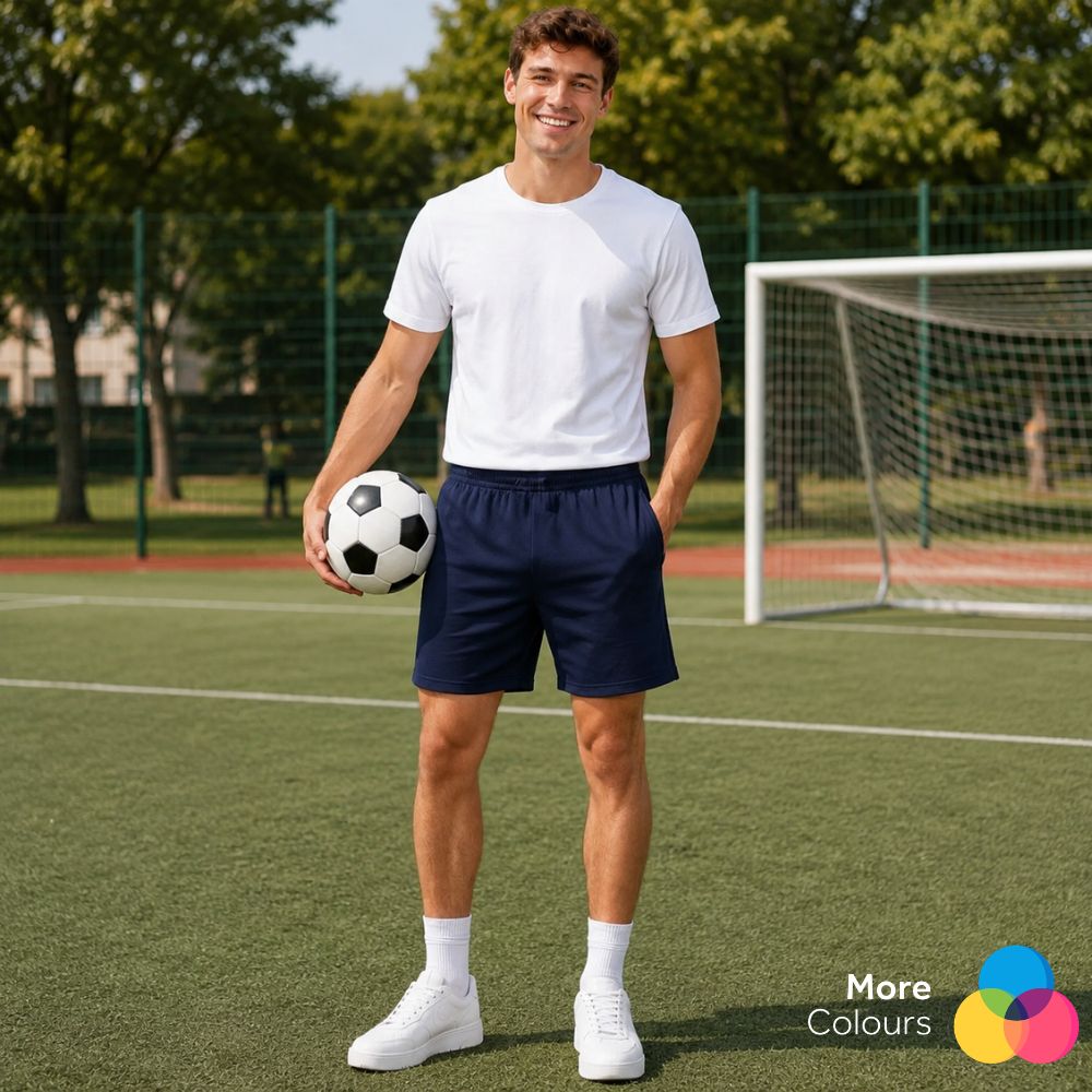 Plain Pull-On Sports Shorts | 5 Colours