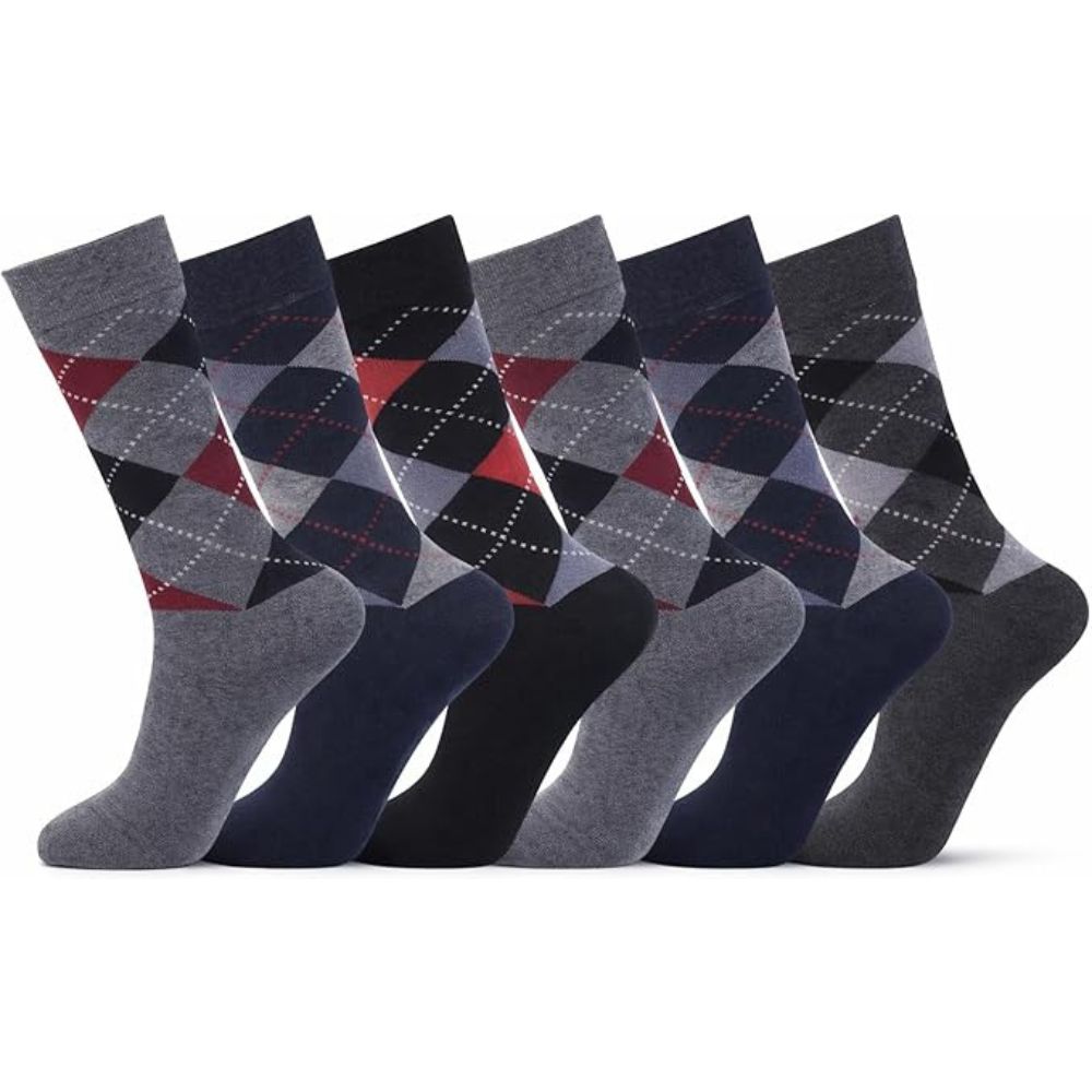 Argyle Men’s Diabetic Socks | Size 6 - 11