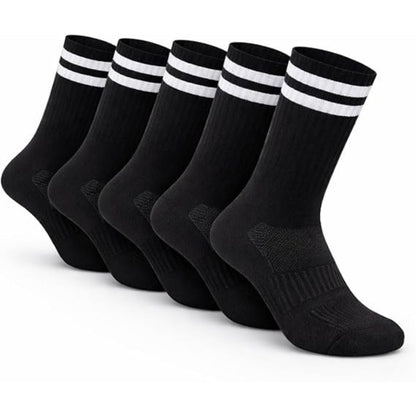 Men’s Cushioned Crew Sports Socks | 3 Colours