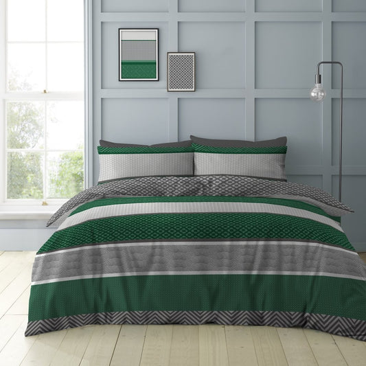 Rufus Printed Duvet Cover Set | Poly Cotton