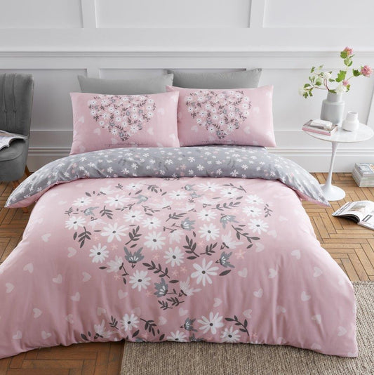 Ditsy Heart Duvet Cover Set