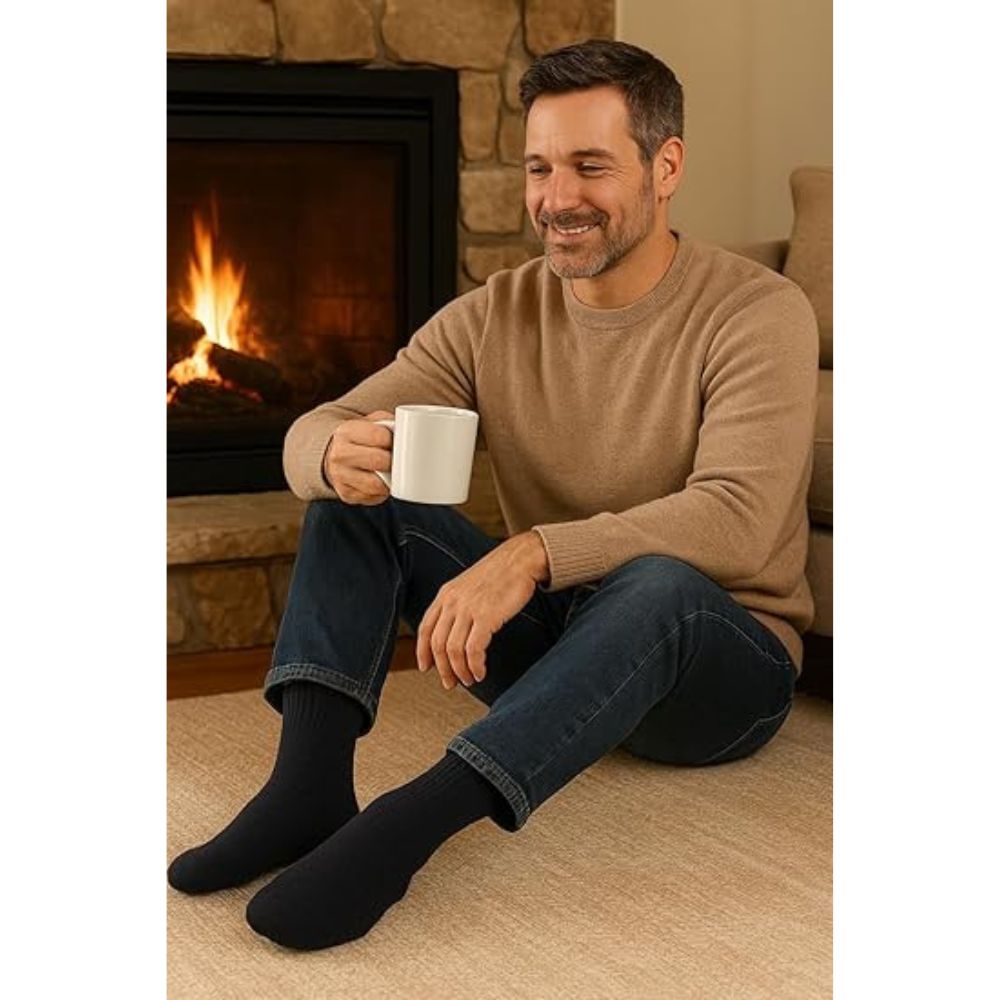 Men’s Merino Wool Diabetic Socks | Size 6 - 11