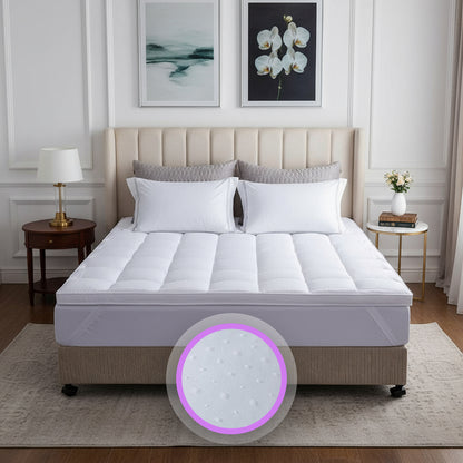 3D Bubble 5CM Microfibre Mattress Topper