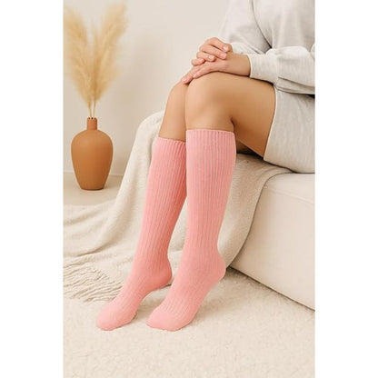 Women’s Wool Blend Knee High Socks | Size 4 - 8
