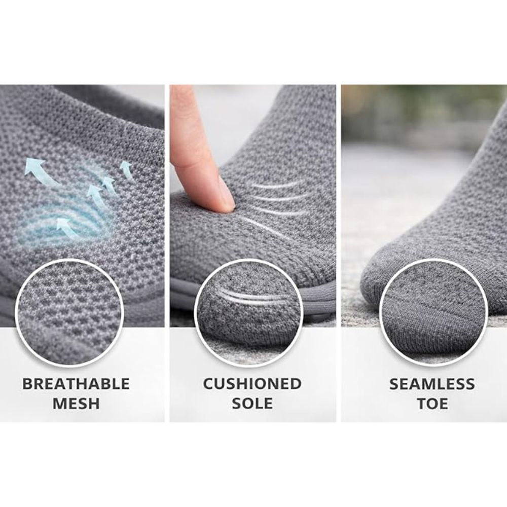 Men’s Trainer Ankle Socks | Size 6 -11  | 5 Colours