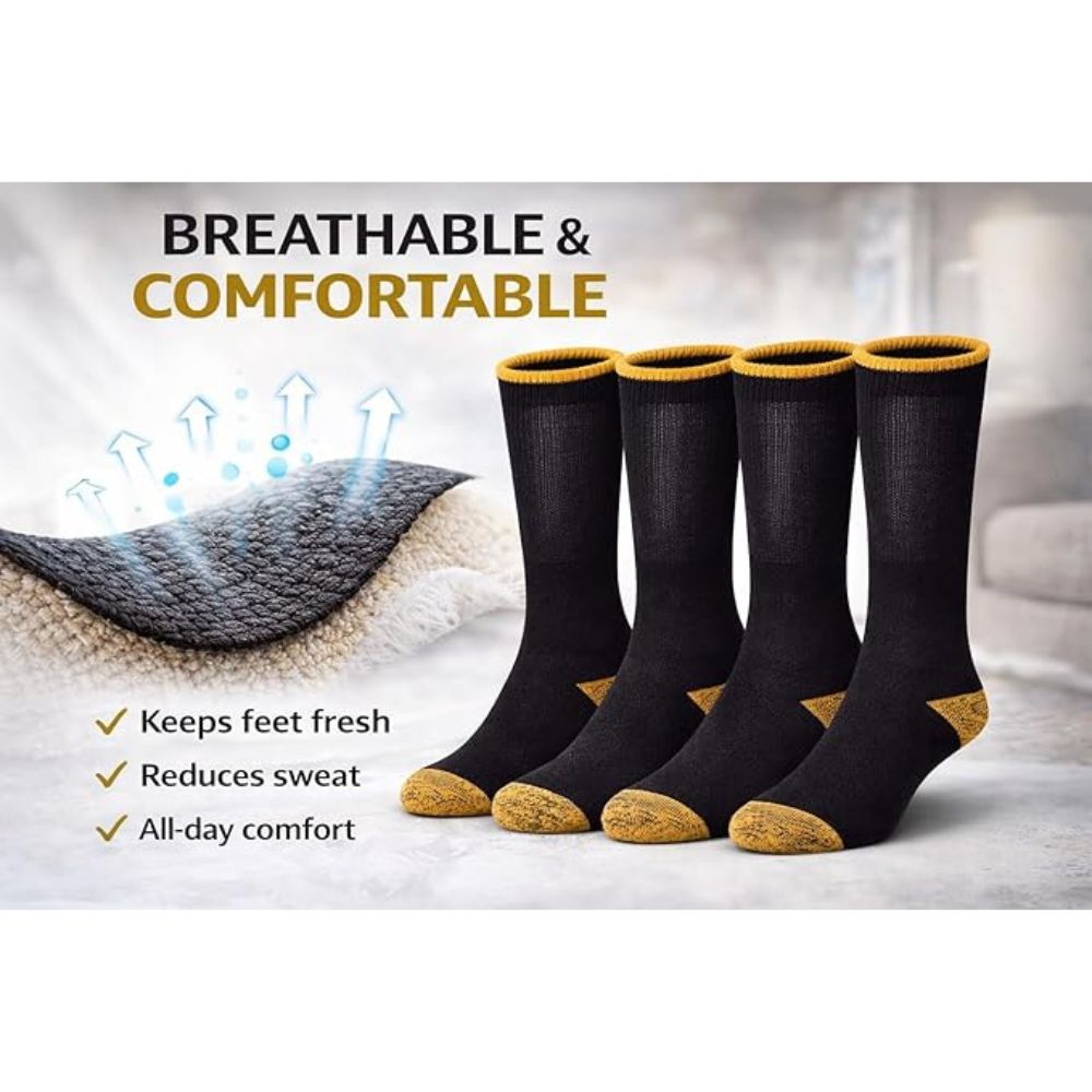 Men’s Diabetic Work Socks | Size 6 - 11