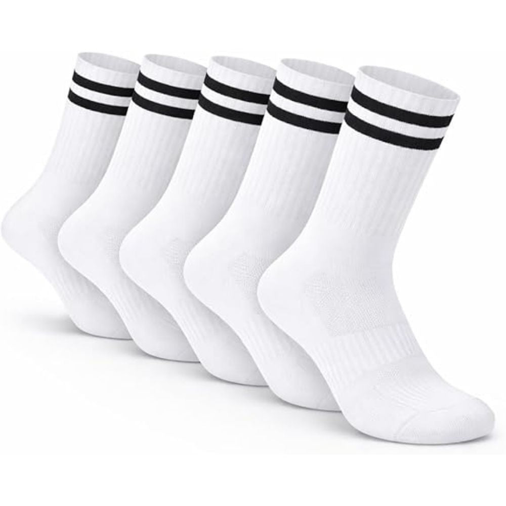 Men’s Cushioned Crew Sports Socks | 3 Colours