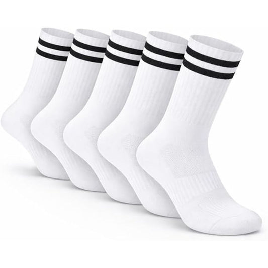 Men’s Cushioned Crew Sports Socks | 3 Colours