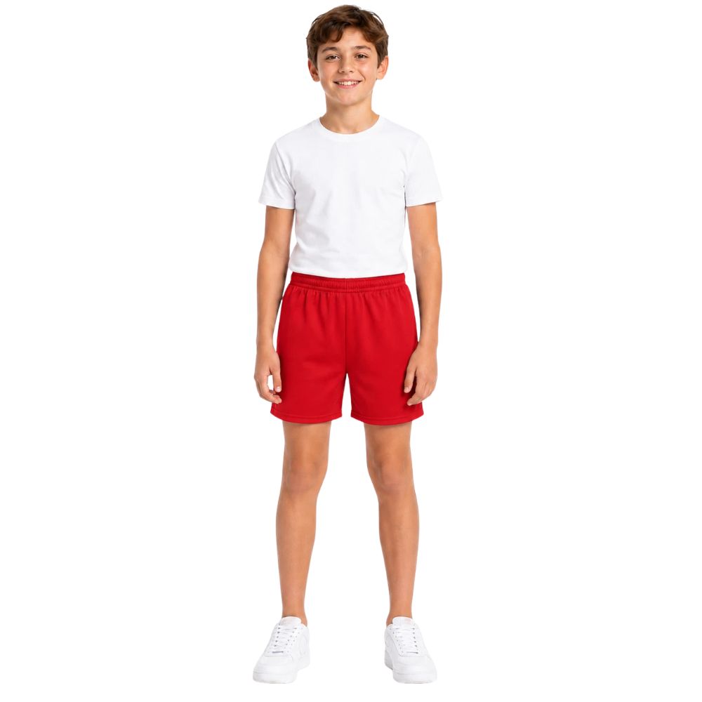 Boys PE Plain Sports Shorts | 5 Colours