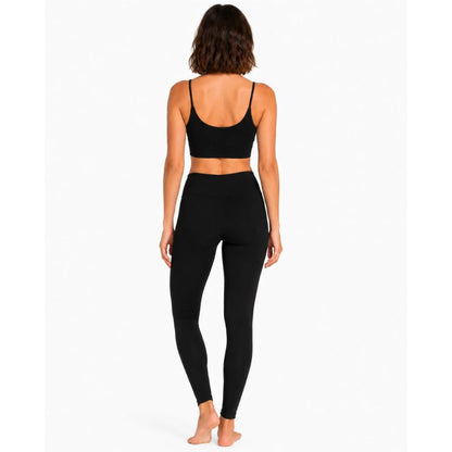 Black Cropped Cami Top